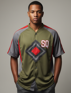 Dernier modèle de maillot de baseball personnalisé de haute qualité, faible MOQ, nouveau design, impression numérique par sublimation, vêtements d'été pour baseball et softball - Product Image 1
