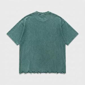 Camisetas de Lona Transpirable Ecológicas Personalizadas por el Fabricante, 100% Algodón Tejido, con su Propia Marca Personalizada - Product Image 3