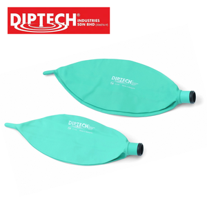 Sac respiratoire jetable Premium à 2 plis, vert, sans latex, BB-2L-GD-DT (2PL), pour circuit d'anesthésie à usage unique - Product Image 4