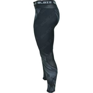 Leggings de sport pour hommes à taille haute personnalisés, coupe ajustée, séchage rapide, pour la course et la gym, service OEM - Product Image 4