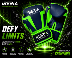 Guantes de Boxeo IBERIA Personalizados en Verde Marino, Guantes de Entrenamiento y Sparring Premium, Logotipo Personalizado, OEM, ODM, Equipo de Boxeo al por Mayor - Product Image 6