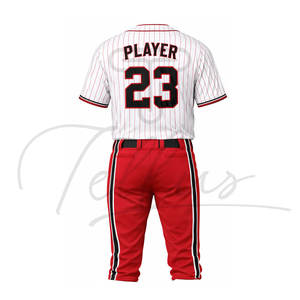 Tenue de baseball confortable et respirante, vêtements de sport à séchage rapide, uniformes de baseball à prix avantageux, qualité supérieure, couleur unie - Product Image 6