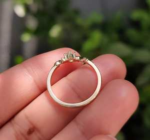Anillo de Compromiso con Diamante Cultivado en Laboratorio de 1 Quilate, Corte Brillante Redondo, Oro de 10k, 14k, 18k, Sin Níquel, Sin Plomo, Joyería Personalizable al por Mayor - Product Image 4