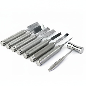 ชุดเครื่องมือผ่าตัดกระดูก PISSCO Cobb Osteotome ชุดเครื่องมือผ่าตัดกระดูกออร์โธปดิกส์ ชุดเครื่องมือผ่าตัดกระดูกสันหลัง 10 ชิ้น - Product Image 1