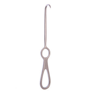 Crochet chirurgical manuel robuste en acier inoxydable, instrument orthopédique pour la rétraction osseuse et l'utilisation en salle d'opération hospitalière - Product Image 1