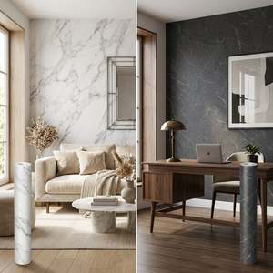 Self-Adhesive Wallpaper <b>Contact</b> <b>Paper</b> Peel and Stick OEM Customized Decorative Print Multiple Use - Product Image 1