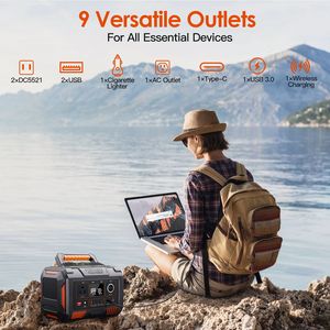 Stazione di Alimentazione Portatile 300W, Batteria di Accumulo Energetico 70200mAh, Generatore Solare AC per Auto, Campeggio, Viaggi ed Emergenze - Product Image 4