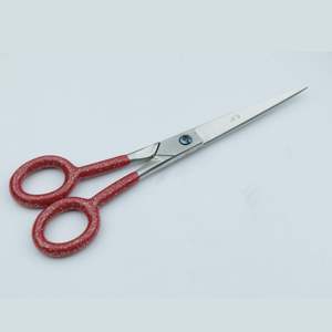 Tijeras de Peluquería Profesionales UBI de 6.5 Pulgadas, Acero Inoxidable 4Cr13, Hoja Afilada, para Diestros, Mango Largo, Agarre de Acero, para Salón y Uso Doméstico - Product Image 1