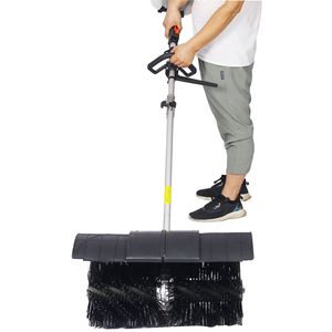 Gasoline Powered <b>Snow</b> <b>Sweeper</b> 52CC 2 Stroke EPA Compliant 21x10\" Broom Brush - Product Image 6