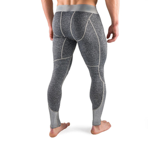 Leggings Deportivos de Cintura Alta Elástica Personalizados para Hombre, Antibacterianos, Transpirables y de Secado Rápido - Product Image 5