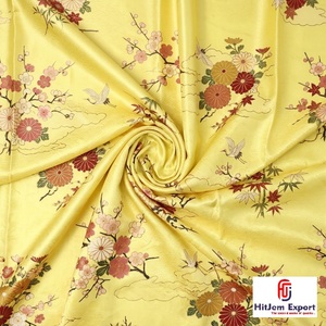 Fabricant de tissus en satin japonais imprimés, vêtements sur mesure, textiles de mariage, fournisseur en gros d'exportation - Product Image 2