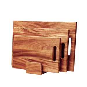 Planche à découper en bois d'acacia, teck et noyer noir, design fantastique, pour la cuisine à domicile et les hôtels. - Product Image 3