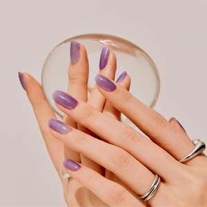 Coréen 100% Real Salon Quality Press on gel nails Solid-colour Gel Nail sticker manucure Wholesale Certified - Product Image 3