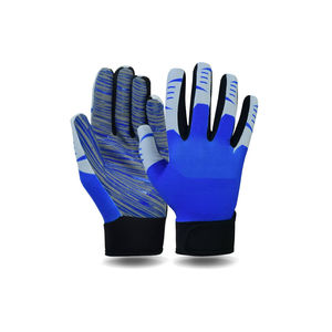 Gants de football américain personnalisés de haute qualité avec paume très adhérente et dos sublimé, vente en gros - Product Image 6