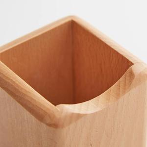 Porte-stylos de bureau en bois fait main de haute qualité avec un design élégant, multifonctionnel pour la décoration de bureau moderne - Product Image 4