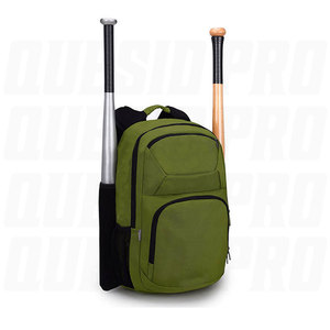 Sac à dos de sport de plein air pour baseball et softball, sac d'équipement de baseball personnalisé en polyester, grande capacité, compartiment intérieur avec fermeture éclair - Product Image 2
