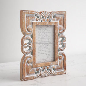 MK Modern Square Vertical Wooden Photo <b>Frame</b> <b>with</b> Eco-Friendly Durable Design UV Printing & Silk Screen Printing Wall <b>Mount</b> - Product Image 3