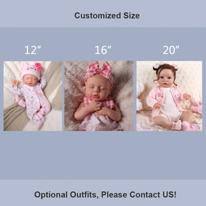 Muñecas <span class=keywords><strong>Reborn</strong></span> Babeside Personalizadas de Vinilo de Silicona Realista - Juguete Suave Muñeca de Moda DIY - Product Image 4