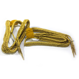 High Quality Formal Gold Aiguillette Customized Metal Tips Ceremonial Dress Cord Four Seasons Polyester SUPER BADGES COMPANY - Product Image 4