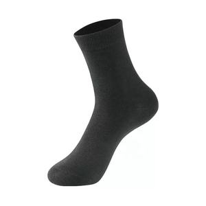 Men <b>Winter</b> Woven Spandex/Polyester Crew <b>Socks</b> Standard Thickness Quick Dry Breathable Solid Color Cute Everyday Wear - Product Image 2