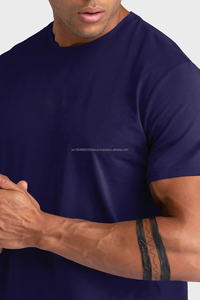 เสื้อยืดผู้ชายคุณภาพสูง 100% ผ้าฝ้ายเนื้อหนา ทรงโอเวอร์ไซส์ รับสกรีนลายตามสั่ง ไซส์ใหญ่ สวมใส่สบาย ระบายอากาศ แห้งเร็ว ผ้าถัก ราคาประหยัด - Product Image 3