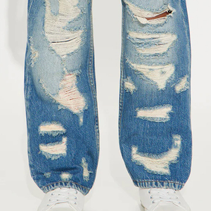 Pantalones Vaqueros de Corte Recto para Niños con Cierre de Cremallera y Botón Resistentes para Mayor Comodidad, Diseño de Alta Calidad con Logotipo Personalizado 2026 - Product Image 5