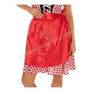 Oktoberfest Carnival Halloween Dress Women's German Dirndl Dress <b>Costumes</b> For Bavarian Embroidered Oktoberfest Dirndl Dress - Product Image 4