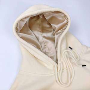 Sweat-shirt à capuche pour homme, couleur moutarde, coupe classique, décontracté, en molleton tricoté, pour l'automne, avec capuche doublée - Product Image 5