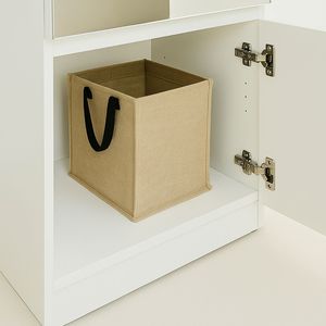 Sistema Armadio Modulare in Legno Elise con Specchio Bianco, Design Moderno Organizzativo - Product Image 5