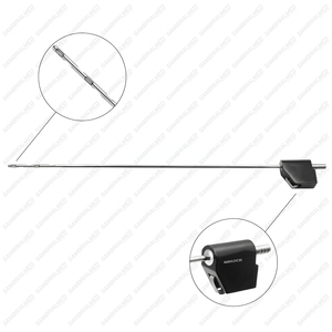 Cánula Microaire de doble abocardado Mercedes (tipo cesta) 4mm x 300mm para extracción agresiva de grasa con Luer Lock - Product Image 2