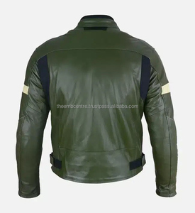 Veste en cuir souple réglable pour hommes Nouvelle arrivée Vêtements de mode à manches longues Dernier style pour les soldes d'hiver Veste pour hommes - Product Image 3