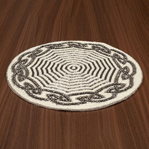 Luxury Kitchen Decoration Beaded Placemats <b>Table</b> <b>Mat</b> Dinning <b>Table</b> Restaurant and Hotel Design Handmade Decor Beads Design <b>Mats</b> - Product Image 2