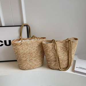 Bolso de Hombro Casual para Mujer, Moderno, con Gran Capacidad, Estilo Vacacional, con Estampados de Animales en Crochet - Product Image 1