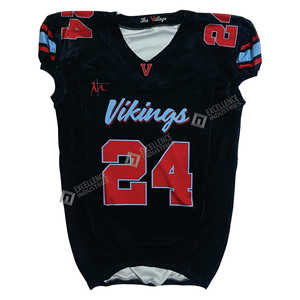 Camiseta de Fútbol Americano Personalizada de 6 Paneles a Precio Económico, Sublimada, Transpirable, Ligera, de Manga Corta - Product Image 2