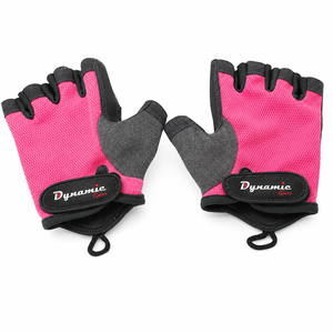 Hot Selling Professional Leather Polyester Half Finger Unisex Gym Glove Cycling Sports Adjustable Wrist Strap Non-Slip OEM - Product Image 3