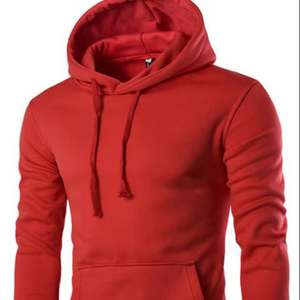 Sudadera con Capucha Extra Grande y Gruesa, Lisa, Teñida, para la Temporada de Invierno, Sudadera con Capucha de Estilo Vintage para Hombre - Product Image 1