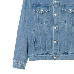 <b>Men's</b> Everyday Denim <b>Jacket</b> Comfortable Regular Fit Button Up <b>Long</b> Sleeve Casual Outdoor Street Style Coat - Product Image 2