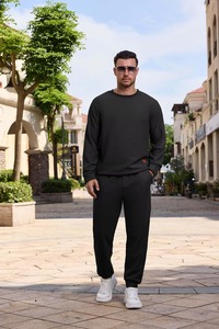 Premium Unisex Tracksuit Set 2 Piece <b>Crewneck</b> Sweatshirt and Jogger Pants Stylish Casual Comfort Outfit for Everyday Wear - Product Image 5