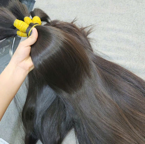 Cabello natural para extensiones de cabello, materia prima, 1 kg, cabello humano vietnamita, precio al por mayor - Product Image 2