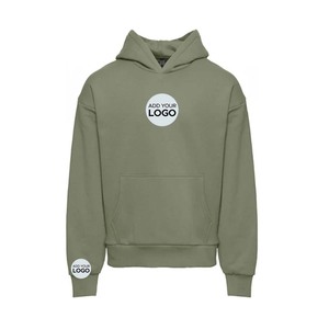 เสื้อฮู้ดผ้าฝ้ายออร์แกนิคนุ่มผสมโพลีเอสเตอร์สำหรับผู้ชาย - Product Image 1