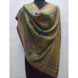Echarpe de Diseño Floral de Primera Calidad, 70x200cm, Elegante y Suave, para Mujer, Disponible en Varios Colores Vibrantes - Product Image 2