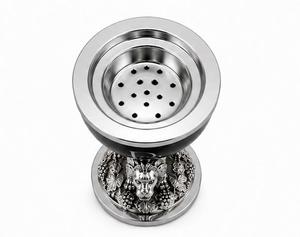 Quemador de Incienso de Acero Inoxidable con Diseño de Cabeza de León, Oud Árabe, Ecológico, Aromático, para Uso Doméstico - Product Image 1