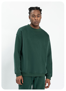 High Quality Solid Plain Jogging Set Men <b>Blank</b> Heavy <b>Weight</b> Brushed Fabric Hooded Top Pants Apparel Bundles - Product Image 3