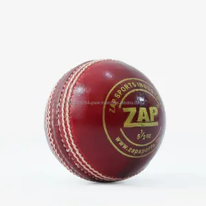 Premium Plus Alum Curtido Cuero ZAP League Cricket Ball Dynamic Sport Equipment-Los mejores precios para la venta - Product Image 2