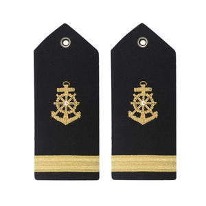 Épaulettes de pilote et insignes brodés écologiques – Accessoires d'uniforme de sécurité formel – Plaques d'épaule avec logos - Product Image 4