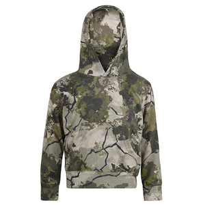 Men’s Camouflage Hunting Hoodie Fleece Pullover Warm Tactical Outdoor Sweatshirt Breathable <b>Camo</b> Hooded <b>Jacket</b> OEM - Product Image 3