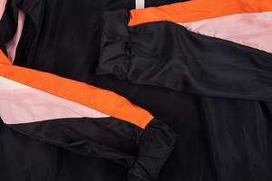 Nouvelle conception, veste courte respirante pour femmes, coupe-vent, ensembles de survêtements, vente en gros, haute qualité, logo imprimé, ensemble coupe-vent pour femmes pour l'extérieur - Product Image 3