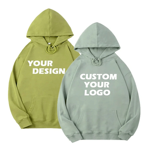 ราคาขายส่ง เสื้อฮู้ดดี้ผู้ชาย ผ้าเทอร์รี่คอตตอน 100% พิมพ์ลาย ปักลาย รับผลิตแบบ OEM ขายส่งคุณภาพสูง เสื้อฮู้ดดี้โอเวอร์ไซส์ - Product Image 5