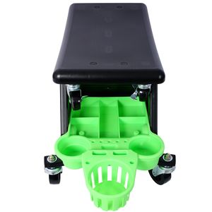 Sedile Mobile con Ruote per Meccanici, con Vassoio Portautensili Rimovibile, Ideale per Officine e Riparazioni Auto - Product Image 6
