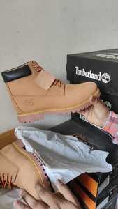 รองเท้าบูทหิมะน้ำหนักเบาสำหรับผู้ชาย รองเท้าบูทข้อเท้า หนังแท้ ด้านบนกันน้ำ ระบายอากาศได้ดี กันลื่น สวมใส่สบาย ปิดแบบผูกเชือก สำหรับฤดูหนาว - Product Image 4